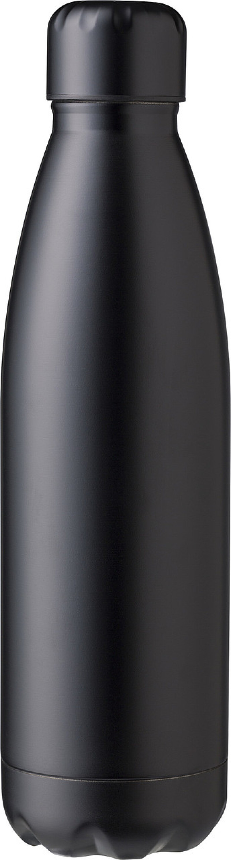 ELVAN Dvoustěnná termoska z nerezové oceli, 500 ml, černá