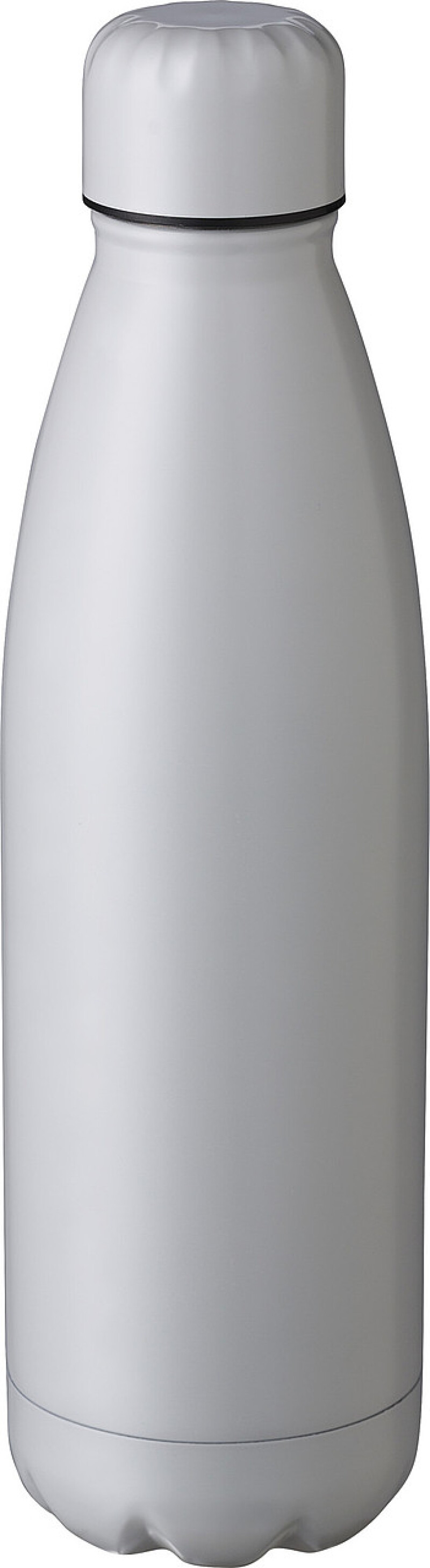 ELVAN Dvoustěnná termoska z nerezové oceli, 500 ml, šedá