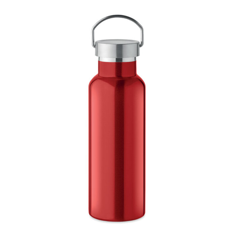 Nerezová termoska, 500ml, červená