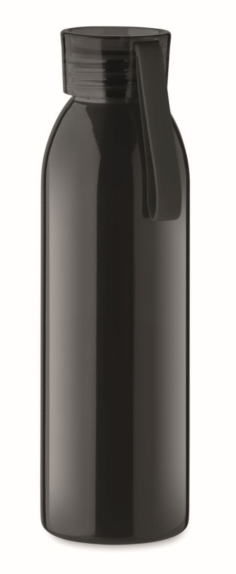 Nerezová láhev na pití, 650ml, černá