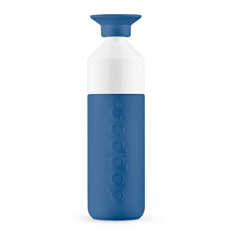 Nerezová fľaša Dopper, 800 ml, modrá