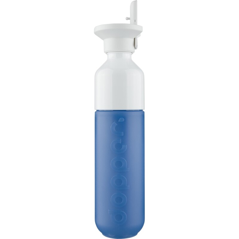 Fľaša Dopper 450 ml s viečkom a slamkou, svetlá kráľovská modrá