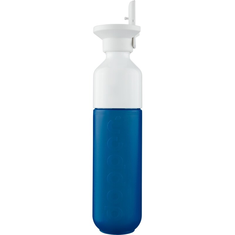 Fľaša Dopper 450 ml s viečkom a slamkou, námornícka modrá