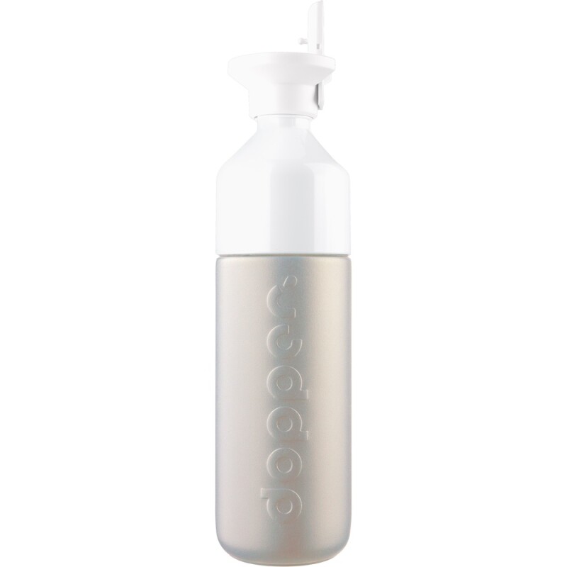 Termoska Dopper, 580 ml s viečkom a slamkou, svetlosivá
