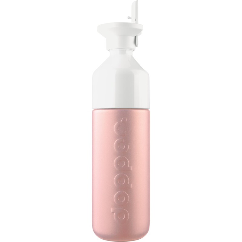 Termoska Dopper Insulated 580 ml s viečkom a slamkou, jemná ružová