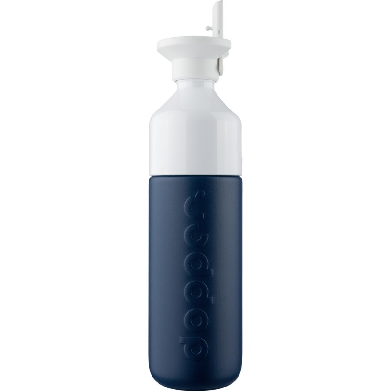 Termoska Dopper, 580 ml s viečkom a slamkou, tmavomodrá