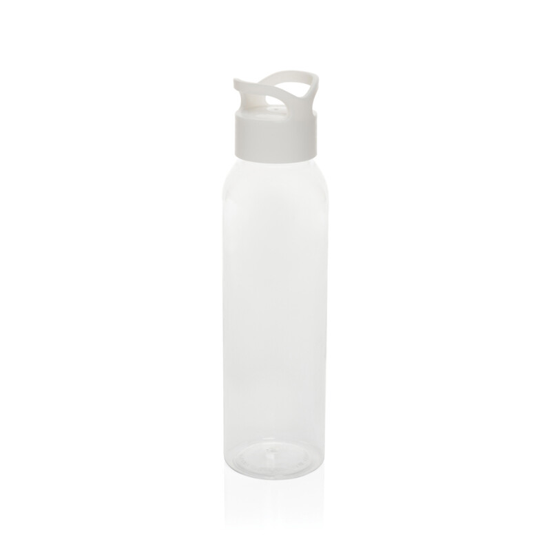 Láhev na pití z RPET, 650ml, transparentní bílá