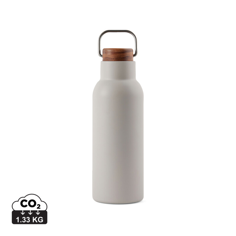 Termo láhev na pití z recyklované oceli, 580ml, šedá
