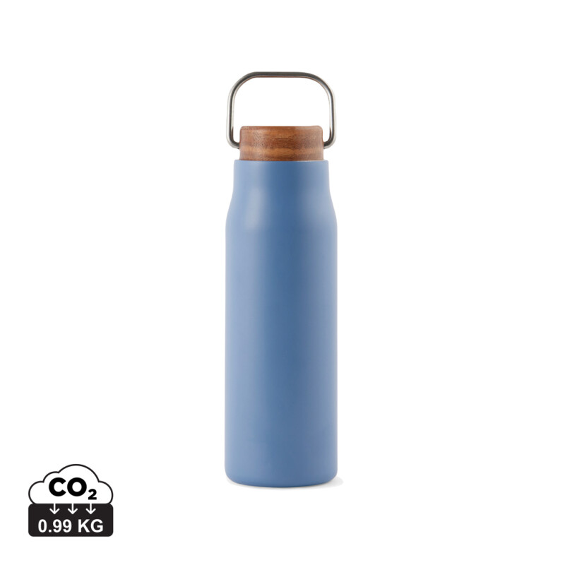 Termo láhev na pití z recyklované oceli, 300ml, modrá
