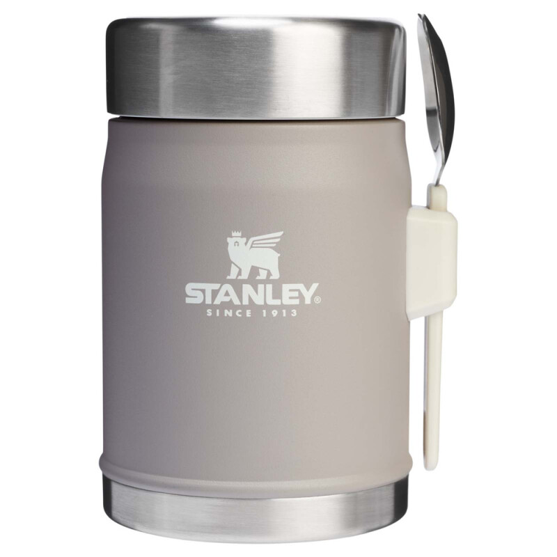 Stanley Legendary dóza na jedlo so sporkom, 400 ml, sivá