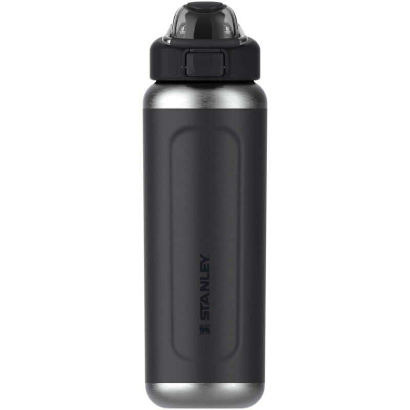 Recyklovaná fľaša na vodu Stanley Classic Wellspring 710 ml, čierna