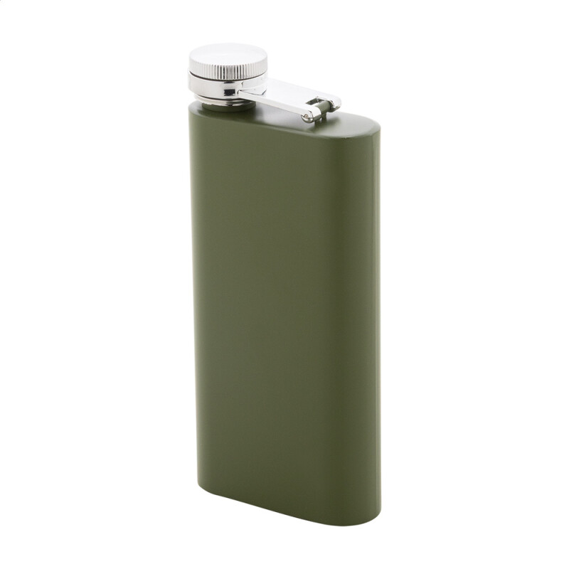 Stredne zelená recyklovaná nerezová fľaša na vodu, 150 ml