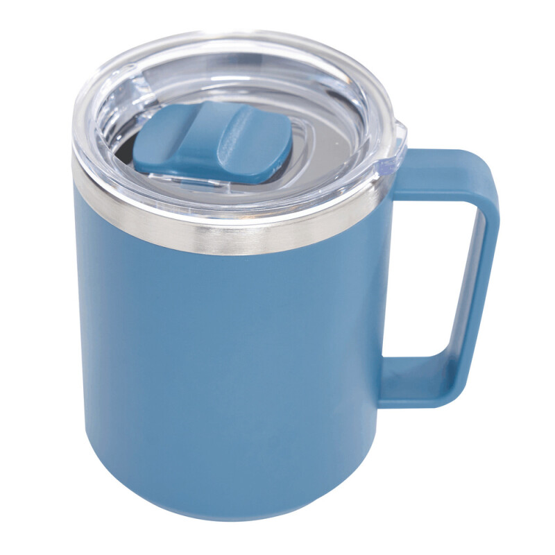 Cestovný hrnček petrolejový s objemom 400 ml