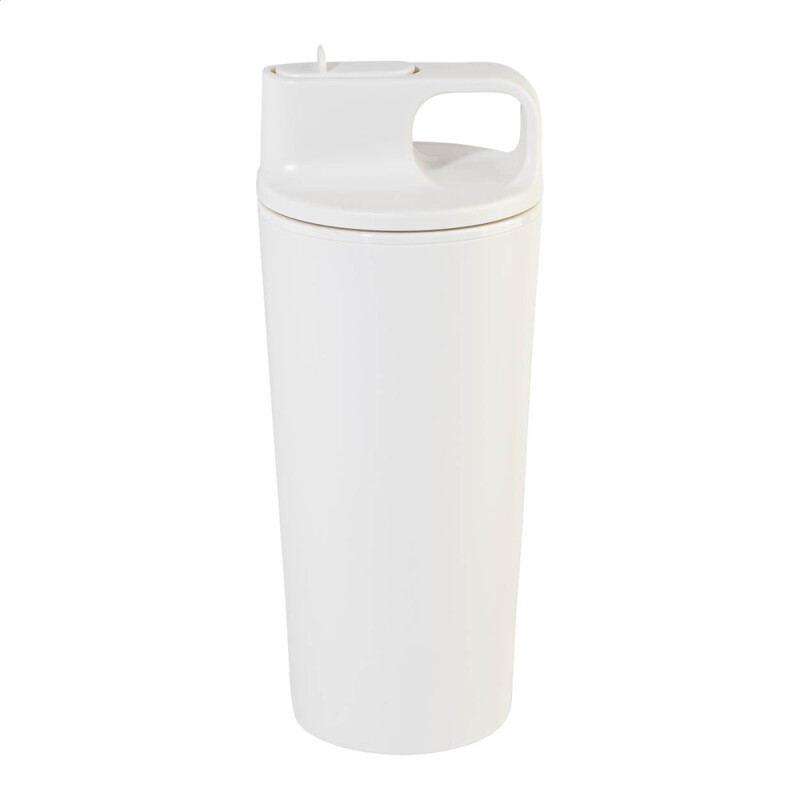 Termohrnček bielej farby s objemom 470 ml