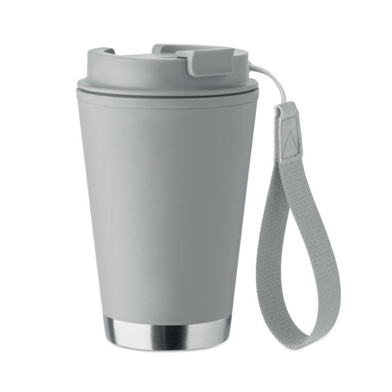 Dvoustěnný termohrnek 300 ml, šedá