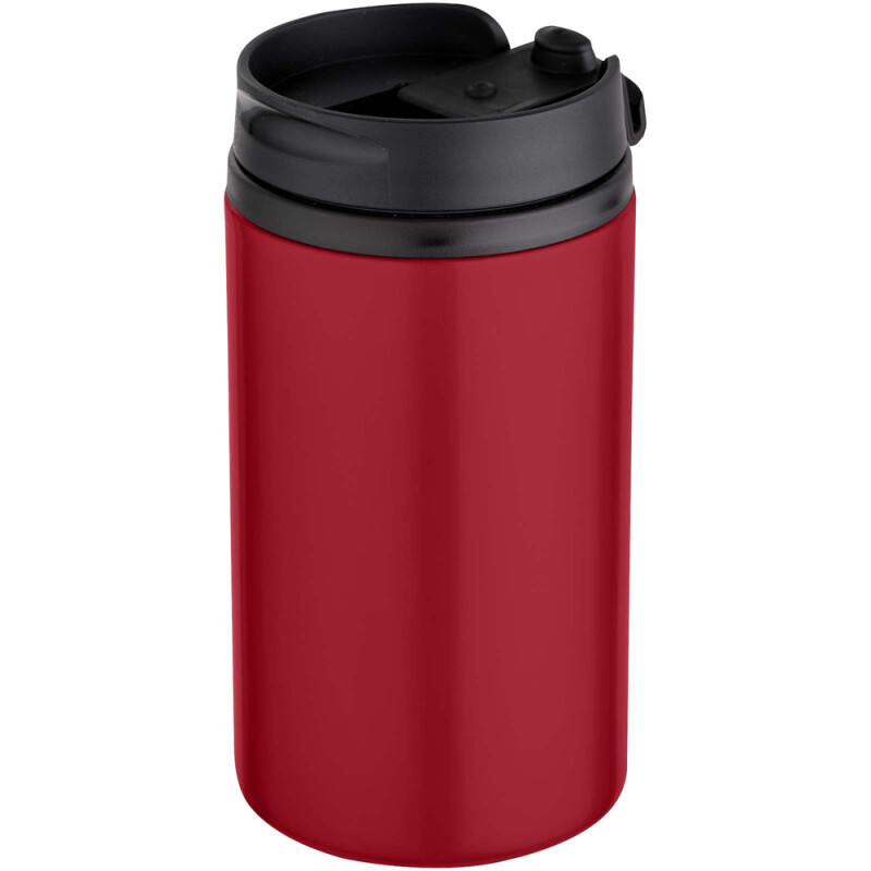 Červený nerezový hrnček Mojave s tepelnou izoláciou 250ml