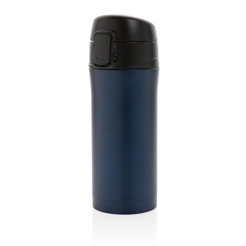 Matný kovový vakuový termohrnek, objem 300ml, námořní modrá
