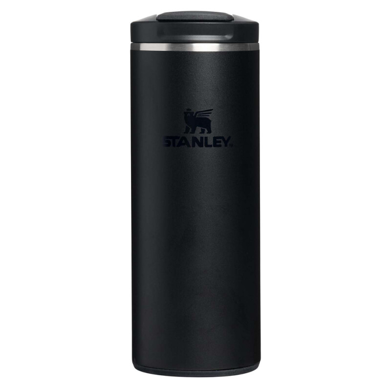 350ml cestovný hrnček Stanley Transit Fliptop, čierna