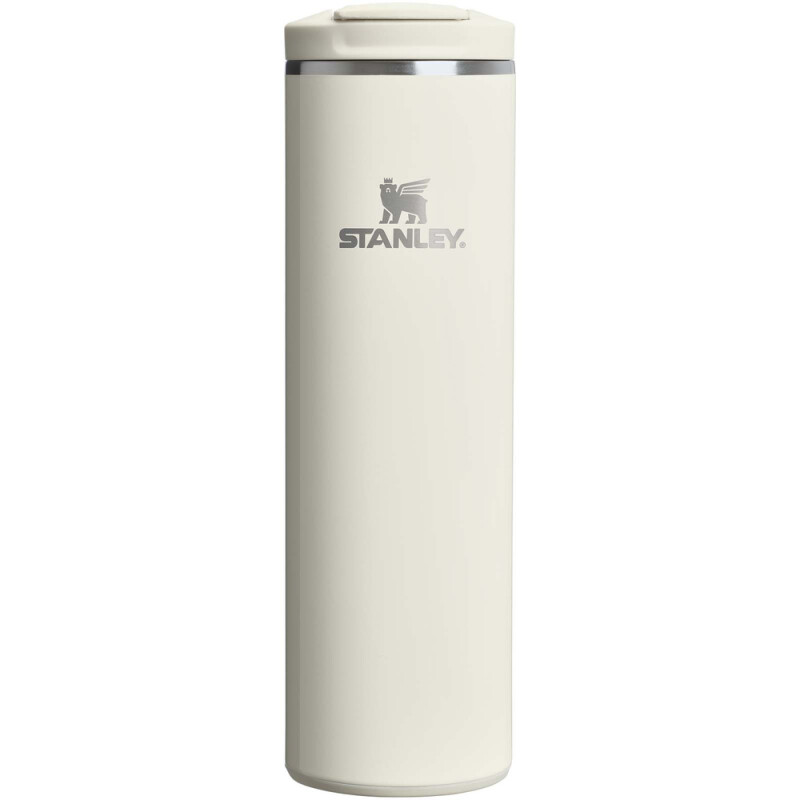 Cestovný hrnček Stanley Transit Fliptop 470ml, svetlo krémový