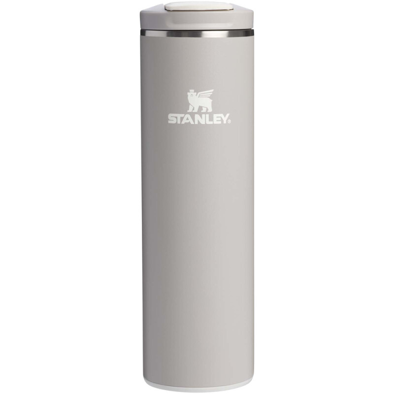 Cestovný hrnček Stanley Transit Fliptop 470ml, šedý