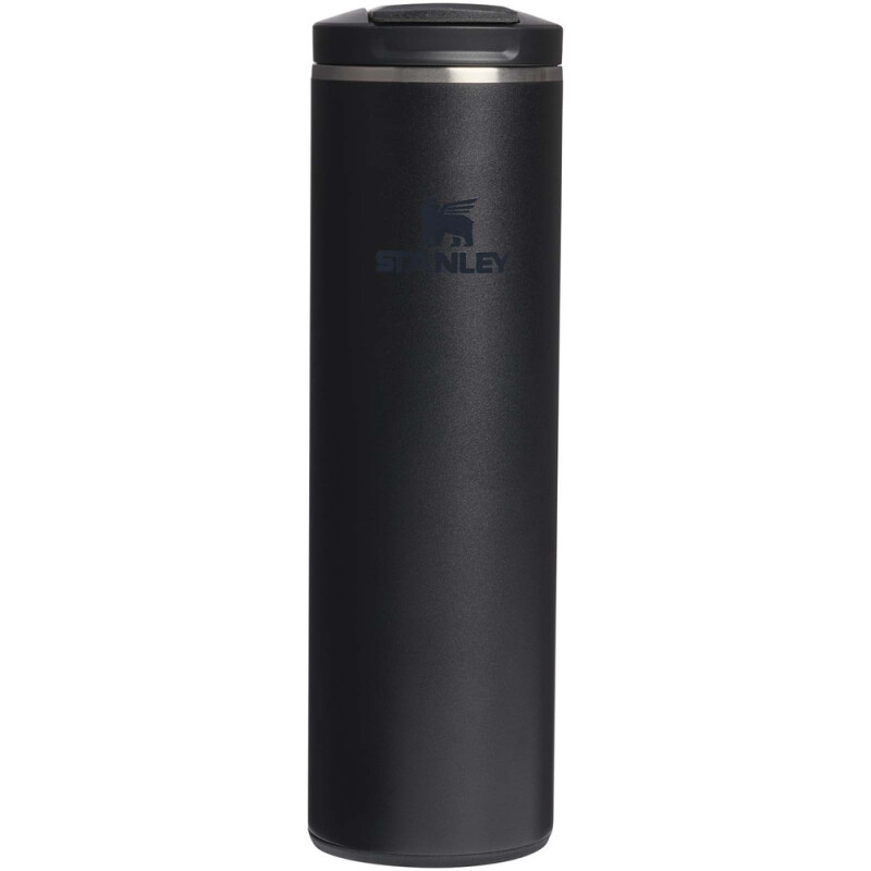 470ml cestovný hrnček Stanley Transit Fliptop, čierna