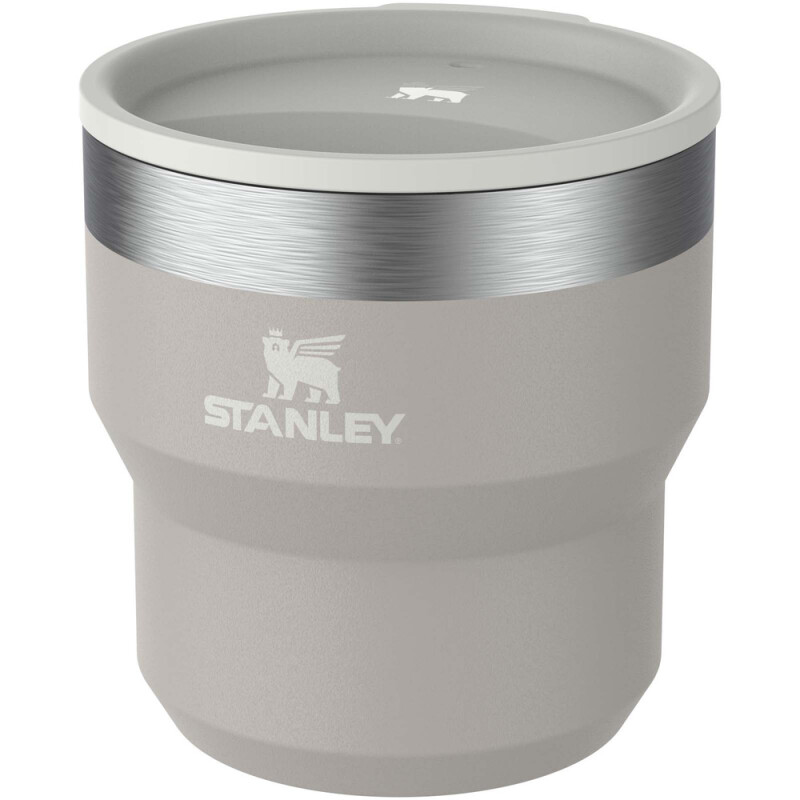 Stanley Stay Hot 295 ml nerezový izolovaný stohovateľný hrnček na kempovanie, šedý