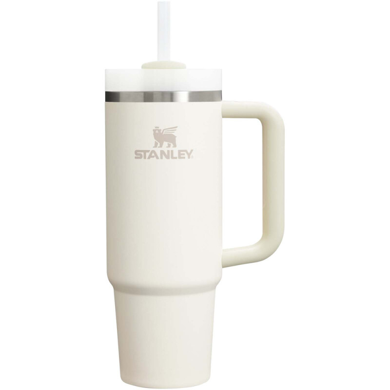 Stanley Quencher® H2.0 FlowState™ 890 ml tumbler z recyklovanej nehrdzavejúcej ocele – svetlá krémová