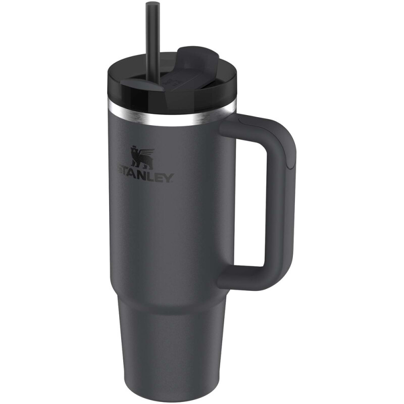 Stanley Quencher® H2.0 FlowState™ 890 ml recyklovaný nerezový termo pohár, čierna