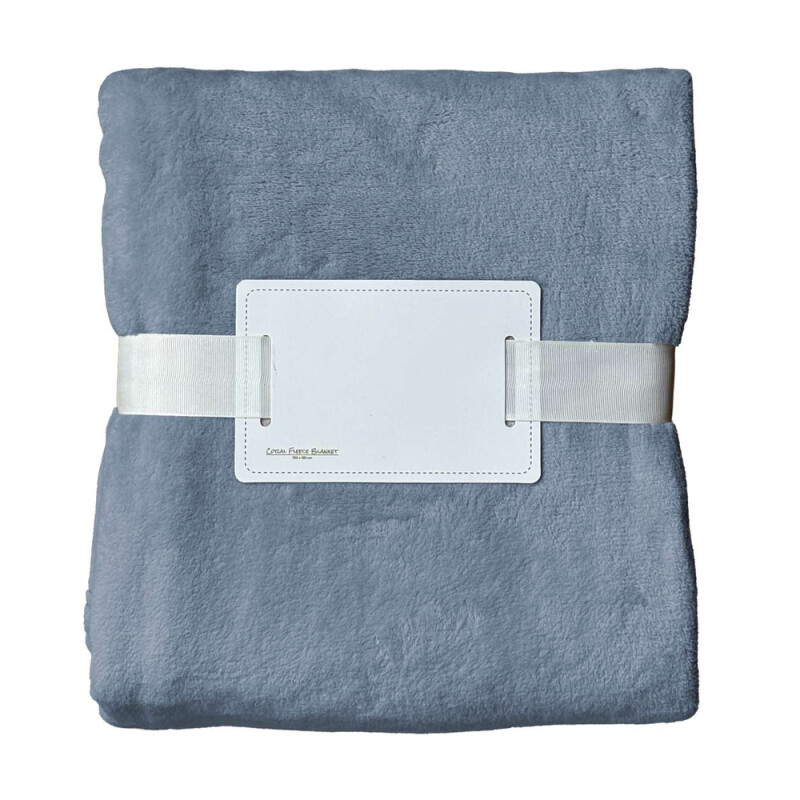 Deka Olima Coral Fleece Blanket, riflová