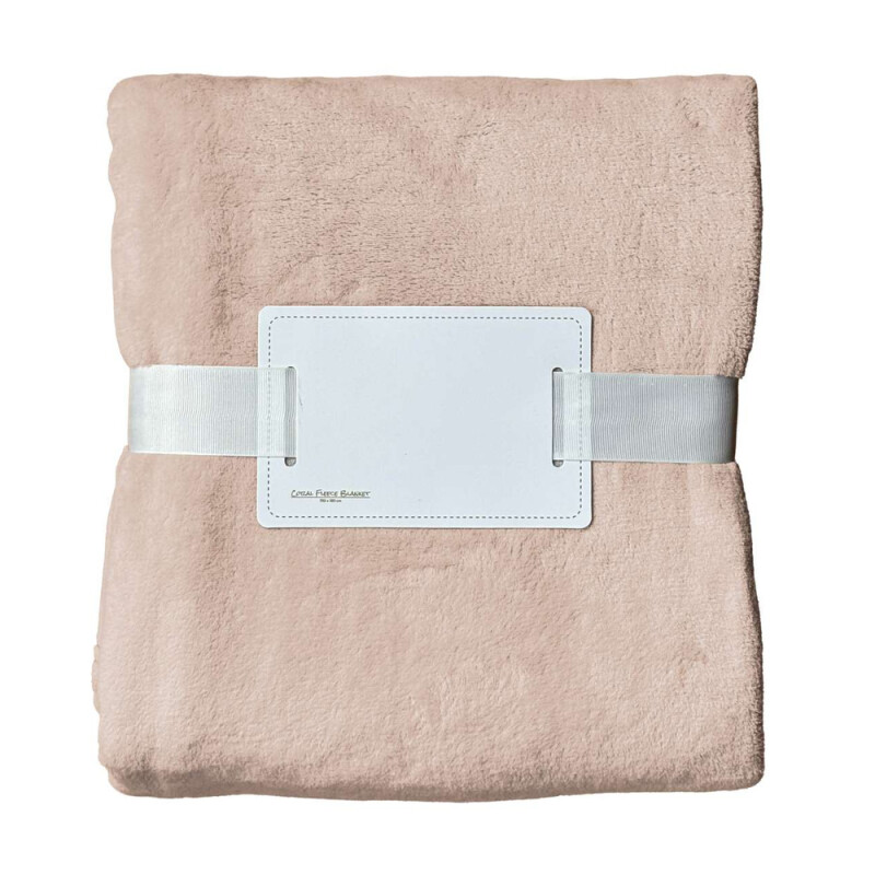 Deka Olima Coral Fleece Blanket, svetlomarhuľková