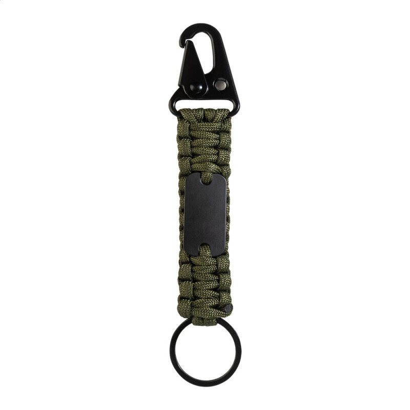 Taktický prívesok na kľúče, stredne zelená