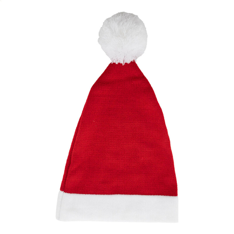 Pletená čiapka Santa - červená