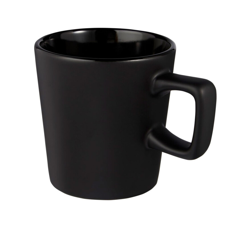 Keramický hrnek o objemu 280 ml, černá