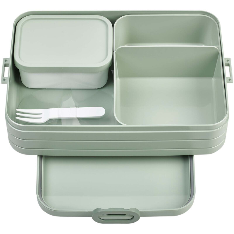 Mepal Take a Break – veľká obedová krabička typu bento, 1500 ml, jemne zelená