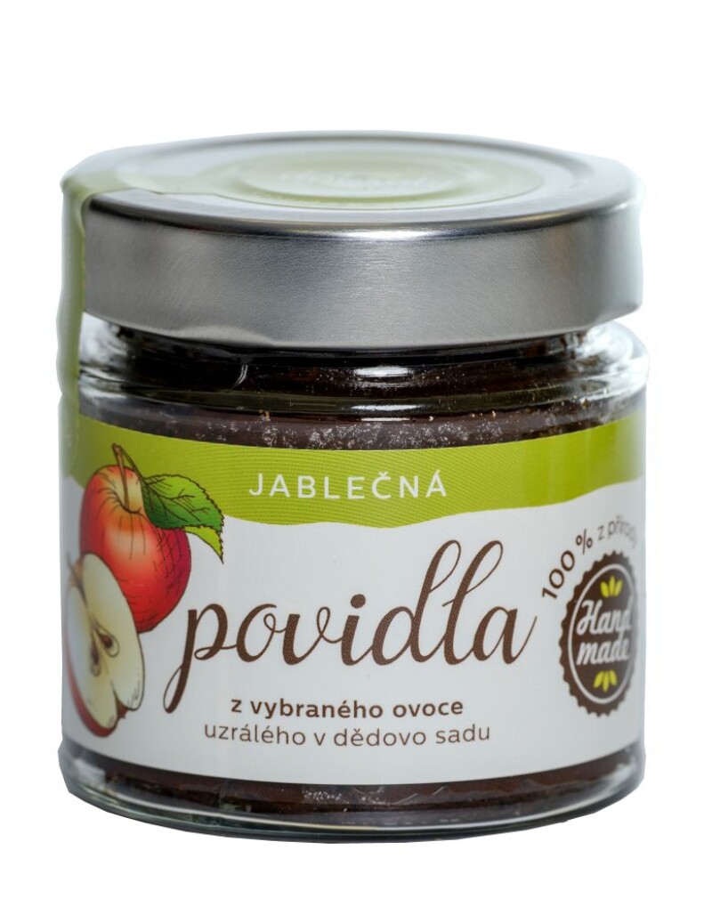 Povidlo Povidlá z jabĺk 100g – prírodná sladkosť bez cukru