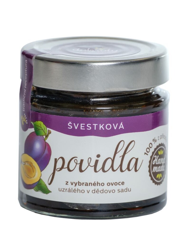 Povidlo Škvarené slivkové povidlá 100g bez pridaného cukru