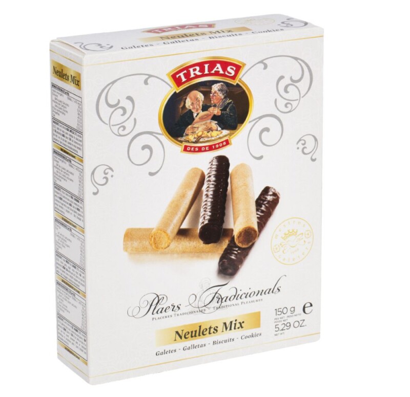 Estebio Darčekové balenie plnených mandľových trubičiek - mix 175 g