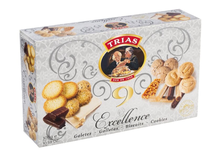 Galletas Darčekové balenie mandľových sušienok - Mix Excellence 300 g
