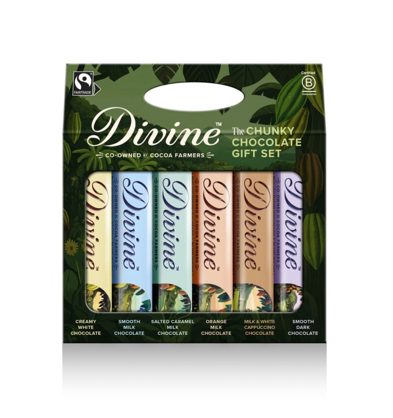 Dalady Divine darčekový set čokoládových tyčiniek 6 x 35g