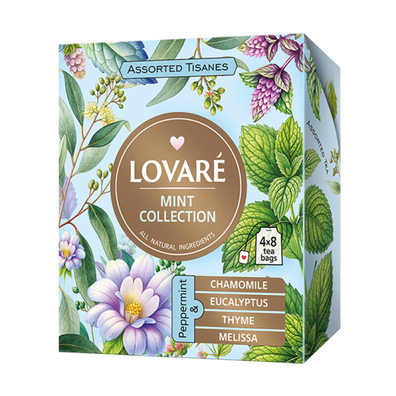 Čajová kolekcia Gimiro Lovaré Mint collection 41,6g