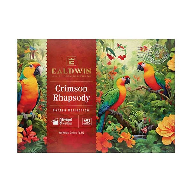 Darčeková kolekcia čajov Crisala Ealdwin Crimson Rhapsody 18g