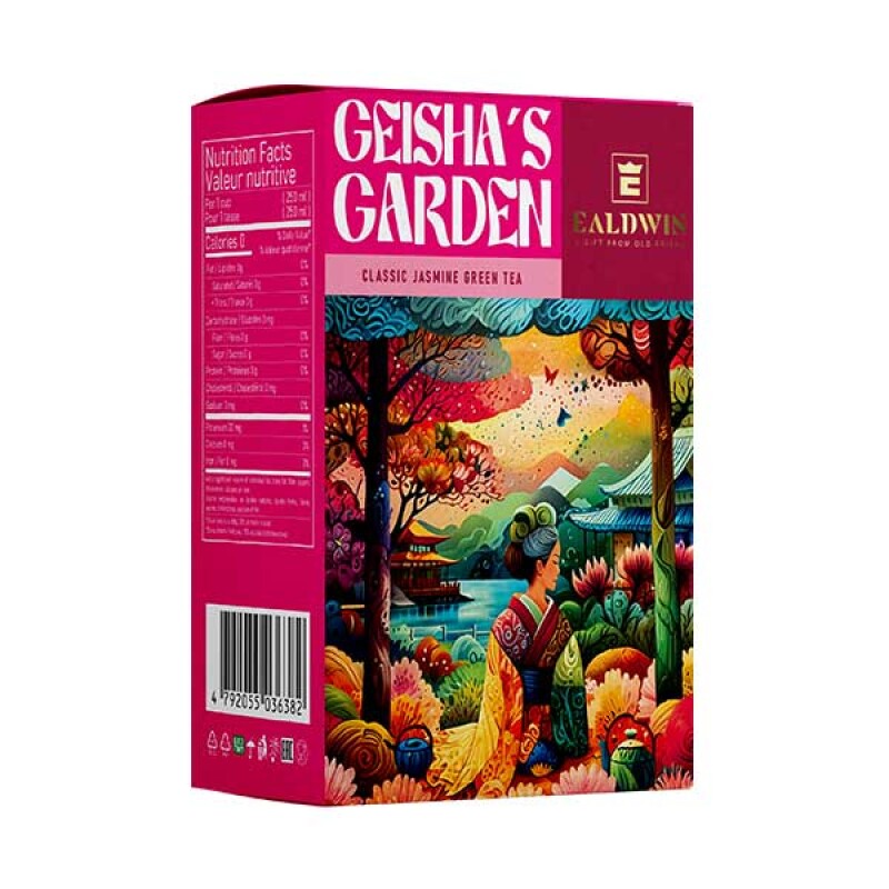 Gepare Ealdwin Geisha’s Garden 100 g - sypaný zelený čaj s jazmínom
