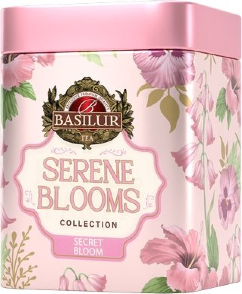 Bloms Basilur Serene Blooms Secret Bloom plech 75g