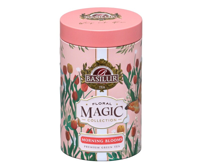 Moblosa Basilur Floral Magic Morning Blooms plech 75 g