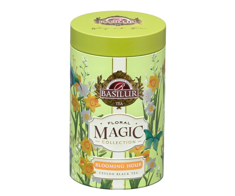 Moblosa Basilur Floral Magic Blooming Hour plech 75g - Sypaný čaj