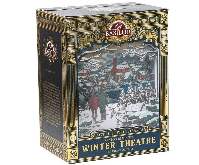 Teathre Basilur Winter Theatre Act II: Joyful Hearts čierny čaj 75g