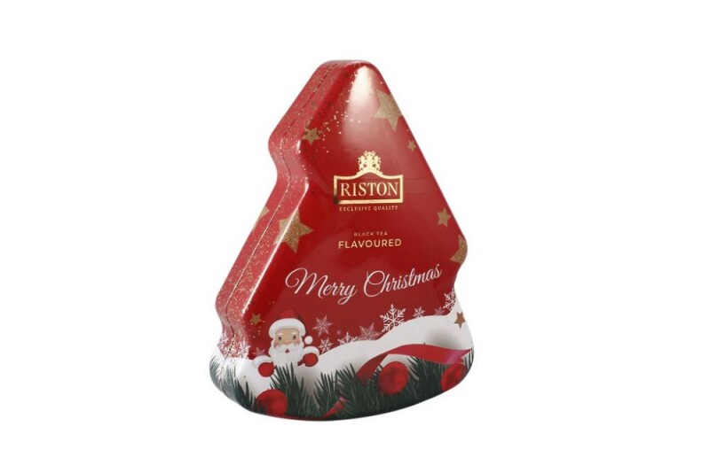 Teri - Riston Veselé Vianoce Červený Santa plech 85 g