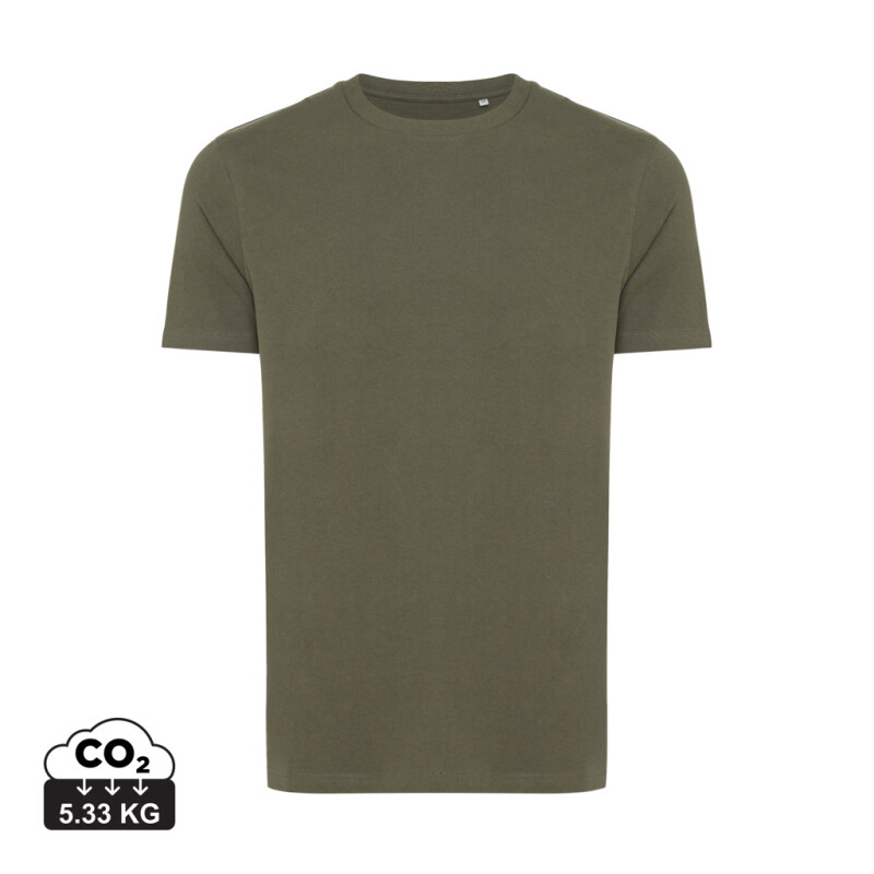 Tričko z recyklované bavlny, khaki, XL