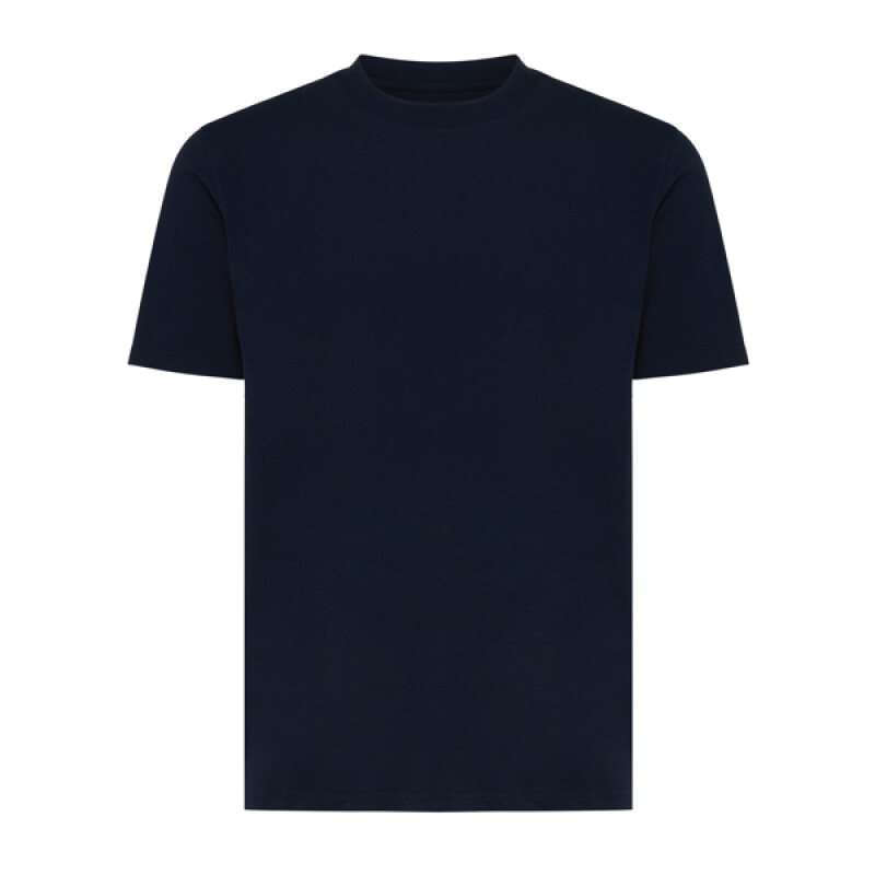 Unisex tričko Iqoniq Sierra z recyklované bavlny, námořní modrá, XS