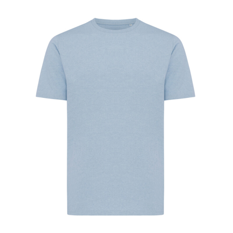 Unisex tričko Iqoniq Sierra z recyklované bavlny, světle modrý melír, XXXL